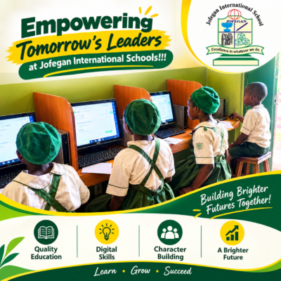 Empowering Tomorrow’s Leaders at Jofegan International Schools!!!